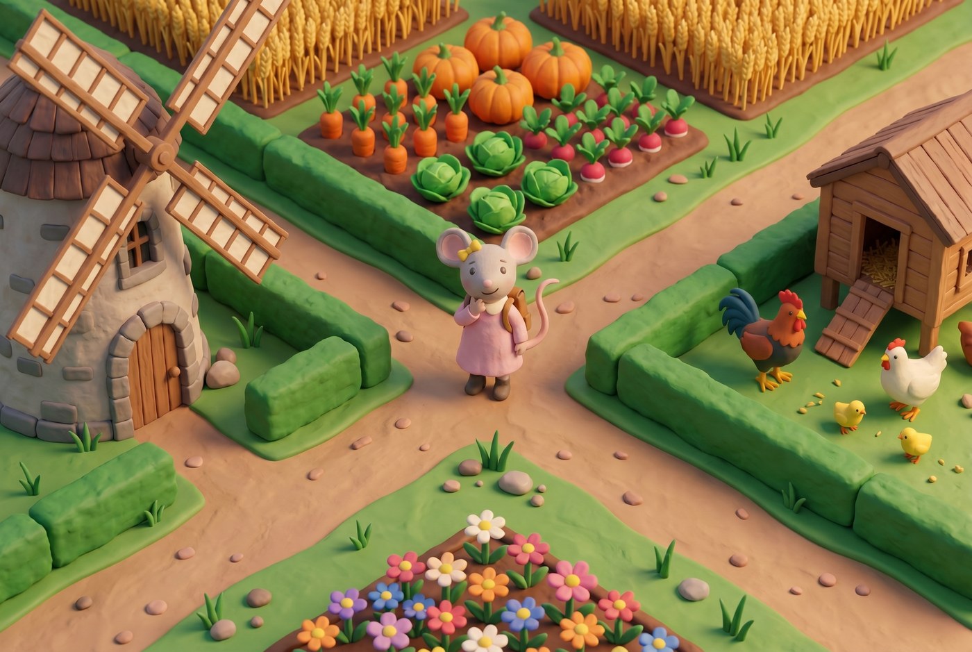 L'univers de Mila Ticotte par Juliette Dorgeo : la ferme, ses lieux et ses personnages