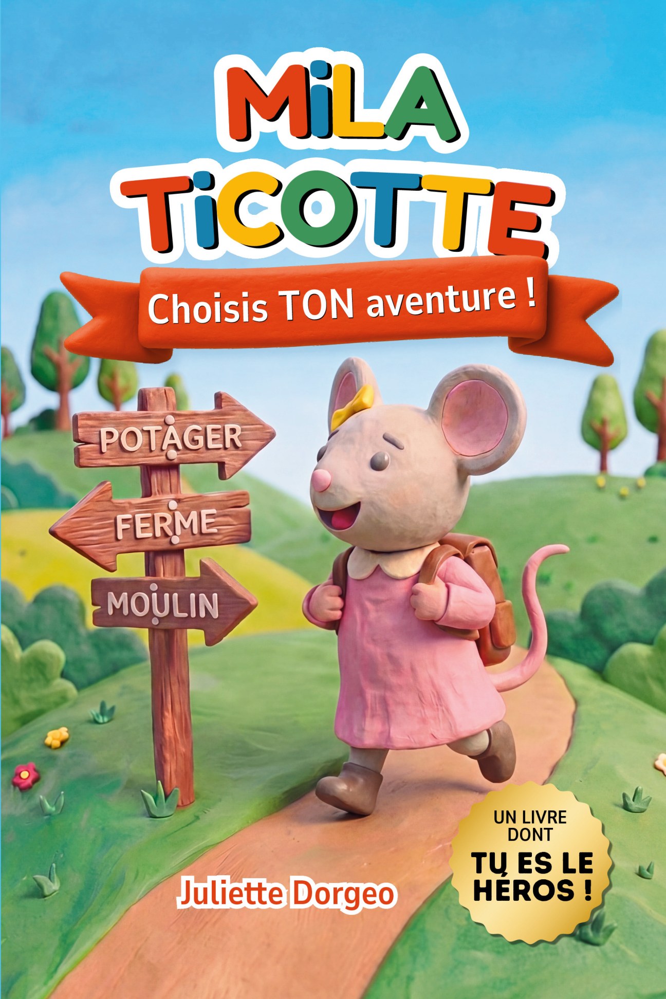 Couverture du livre Mila Ticotte : Choisis TON aventure !