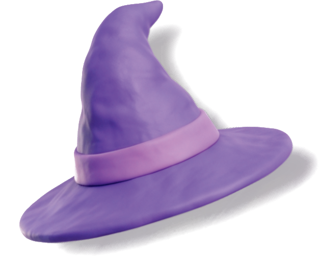 Le chapeau de sorcière