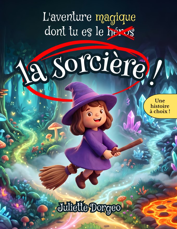 L'aventure magique dont tu es la sorcière